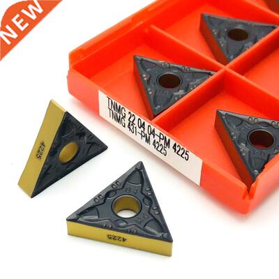 10 pieces of TNMG220408 PM 4225 carbide blade CNC turning to
