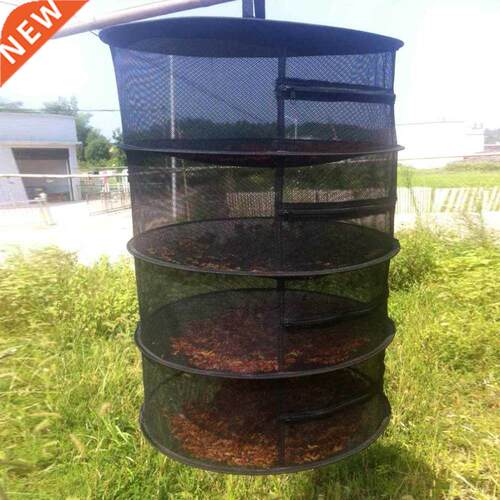 Foldable Drying Net with Zipper Hanging Basket Folding Dry