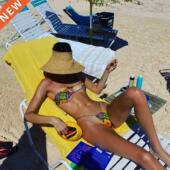 summer swim women set bikini swimwear brezil Jenner