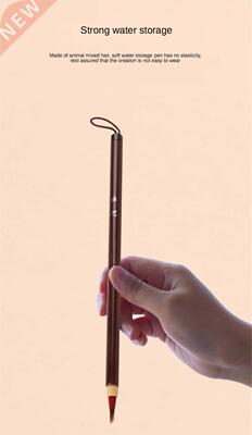 Single Rabbit hair manual writing brush Long pole watercolor
