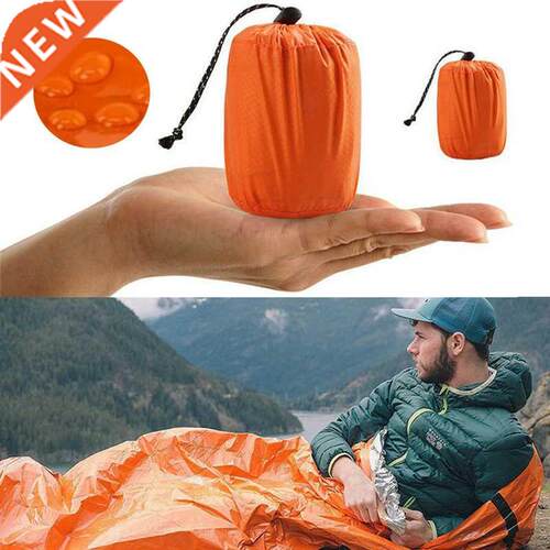 Reusable Emergency Sleepng Bag Thermal Waterproof Survval