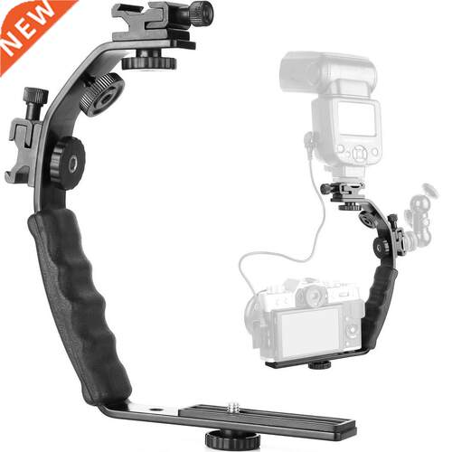 L-shaped Angle 2 Shoe Flash Bracket DV bracket tray shoe L-s