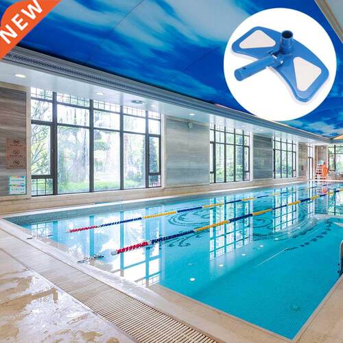 Swimming Pool Plastic Inner Arc Suction Head Brush Cleaner