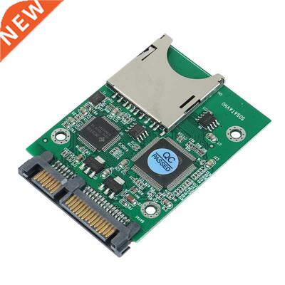 SD SDHC Secure Digital MMC Memory Card to 7+15P SATA Serial
