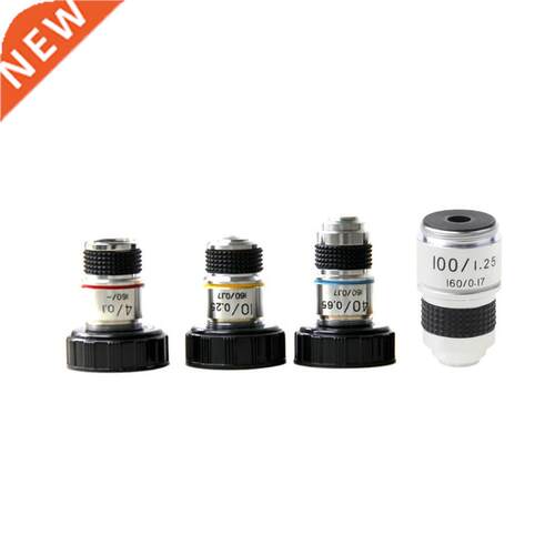 4X 10X 40X 100X High Quality Microscope Objective Lens Achro