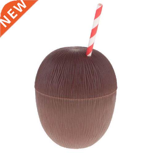 MagiDeal The Moment Store-PVC Coconut Pineapple Drink Cup &a