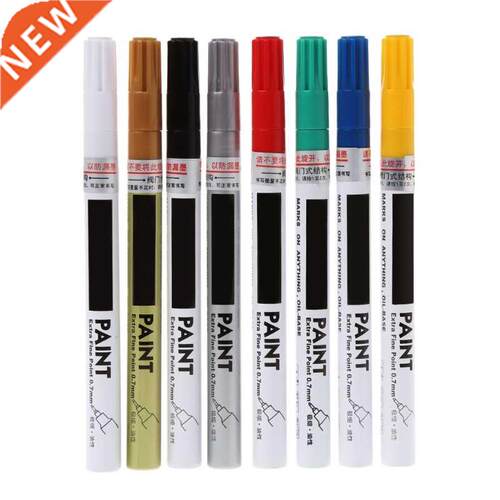0.7mm Extra Fine Point Permanent Paint Metallic Marker Pen