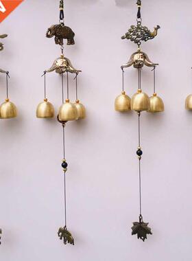 1Pcs Antique Wind Chime Copper Yard Garden Outdoor Living De