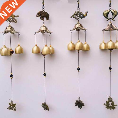 1Pcs Antique Wind Chime Copper Yard Garden Outdoor Living De