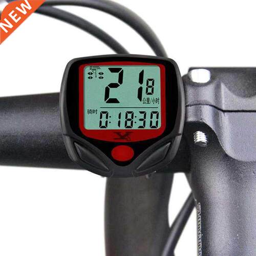 Waterproof Bike Computer With LCD Digital Display Bicycle