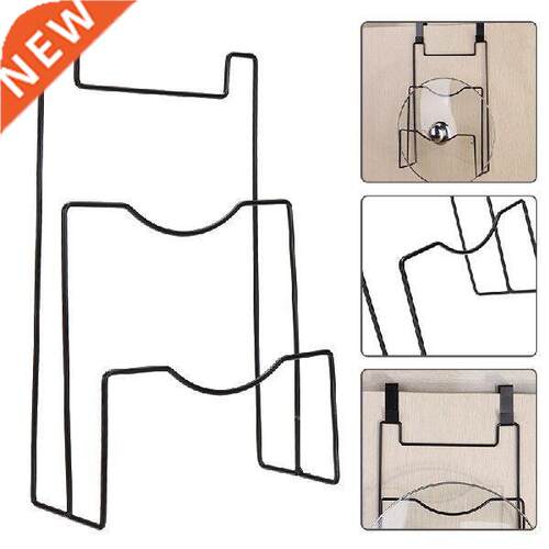 Kitchen Cooker Pan Lid Rack Iron Pot Cover Saucepan Storage
