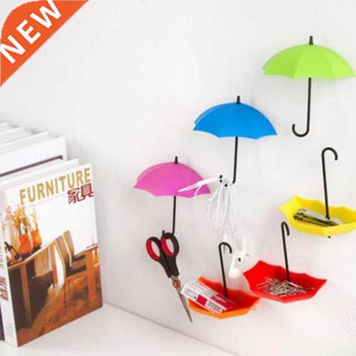 3 piece/lot Organizer wall hanger multicolor hooks 适用于 ba