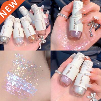 6 Colors Liquid Eyeshdow Highlight Sequins Glitter Eye