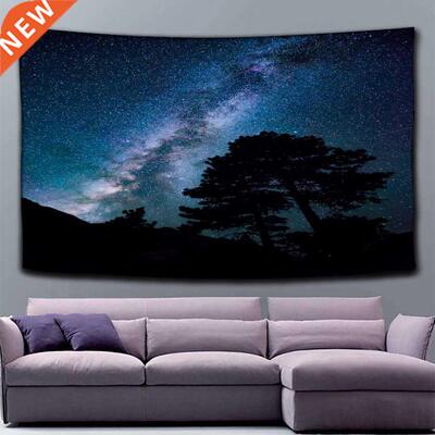 Wall Hanging Landscape Blue Sky Psychedelic Tapestries