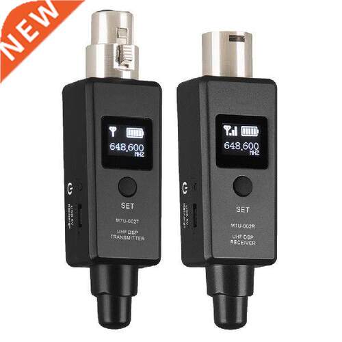 Mcrophone Wreless Transmtter Recever System XLR