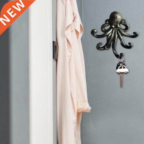 Cast Iron Space Saving Ocus Shape Storage Coat Hanging