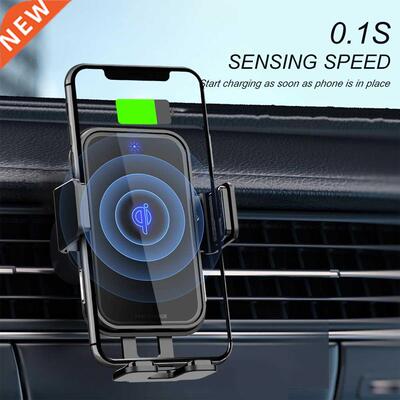 Wireless Charging Car Vent Mount Wireless Car Charger Auto-G