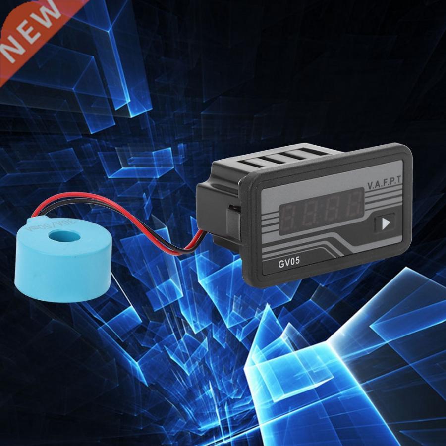 Digital Display Generator Meter 4-Digit High-Brightness LED