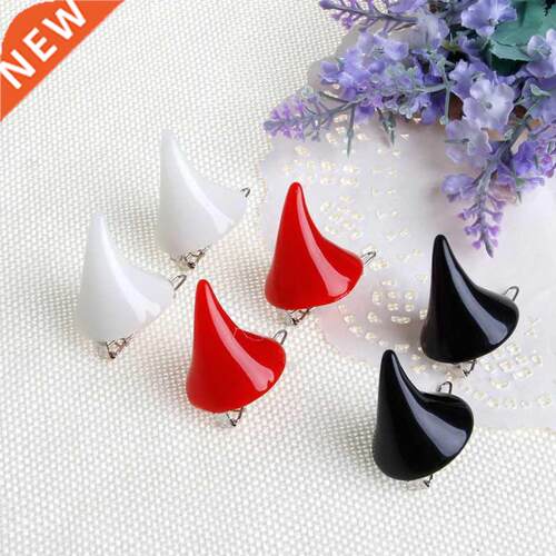 1 pair New Stereo Devil Horn Ear Clip Chic Halloween Cosplay