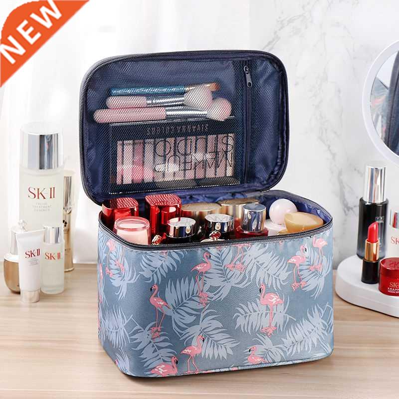 1 Pc New Flamingo Women Cosmetic Bag Travel Organizer Make u