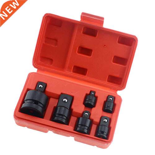 6PCS Socket Convertor Adaptor Reducer 1/2 to 3/8 3/8 to 1/4