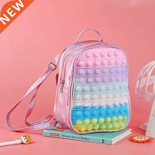 POP Its Backpack Hot Push Popet Bubble Fidget Toys Adult Sss