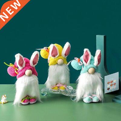 Easter Bunny Faceless Doll Goblin Dwarf Cute Rabbit Gnome