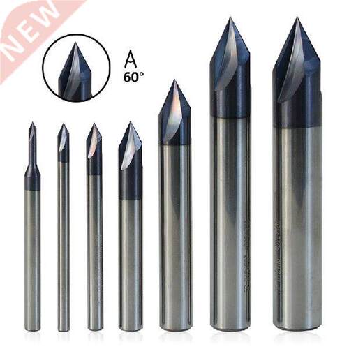 2-12mm 3 Flute Chamfer Milling Cutter 60 Degrees CNC Router