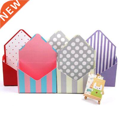 1pc Romantic Envelope Stripe Food case Flower Bouquet Paper