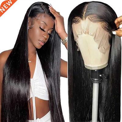 Bone Straight 1x6 Transparent Lace Frontal Human Hair Wigs