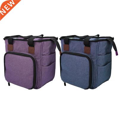 Portable Knitting Bag Yarn Thread Storage Tote for Wool Croc