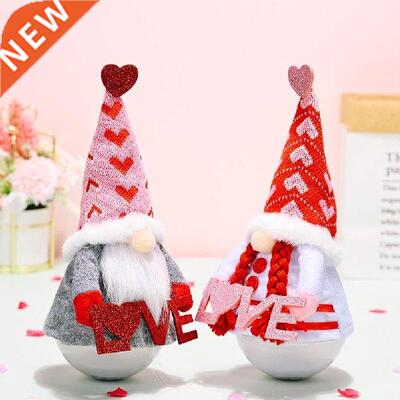 Valentine's Day Love Heart Envelope Faceless Doll Gnome