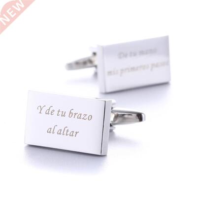 Custom Cufflinks Wedding Gifts Personalized Mens Shirt Cuffl
