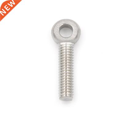 2M6 *30mm 304 Metric Thread Wing Hinge Screw Eye Bolt Stud A