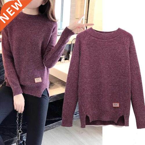 2021 Women Sweaters And Pullovers Autumn Winter Long Sleeve