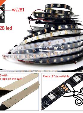 WS2812B WS2812 Led Strip,Individually Addressable Smart RGB
