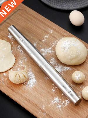 304 Stainless Steel Rolling Pin Household Rolling Rolling