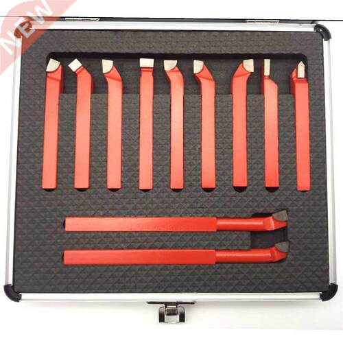 11Pcs 10*10mm Caride Tip Tipped it Set razed Milling Cutt
