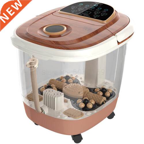 Bubble foot bucket automatic heating electric massage foot