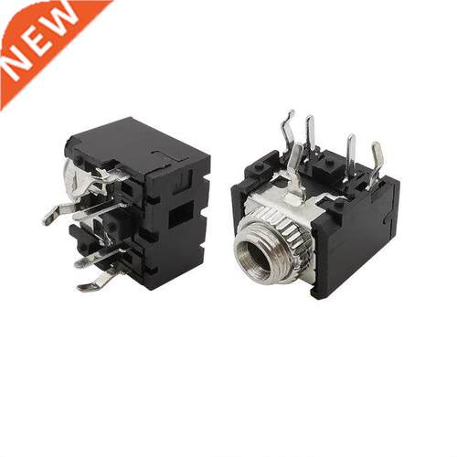 10Pcs PJ-306M 3.5mm Female Audio Socket Connector 5 Pin DIP