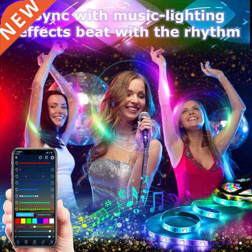 1M-0M LED Strip Light WS2812B RGB 5050 USB Smart Bluetooth