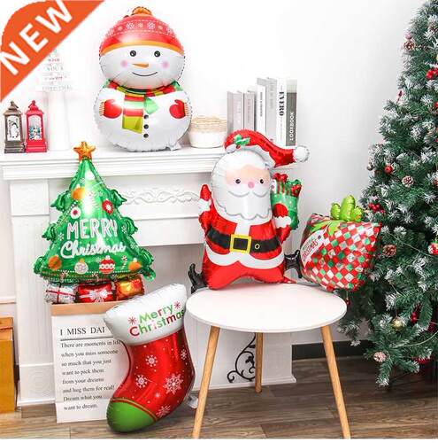 Christmas Decoration Aluminum Film Balloons Merry Christmas