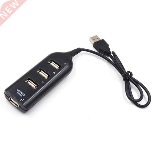 USB 2.0 High Speed 4 Ports Splitter Usb Hub Adapter for PC L