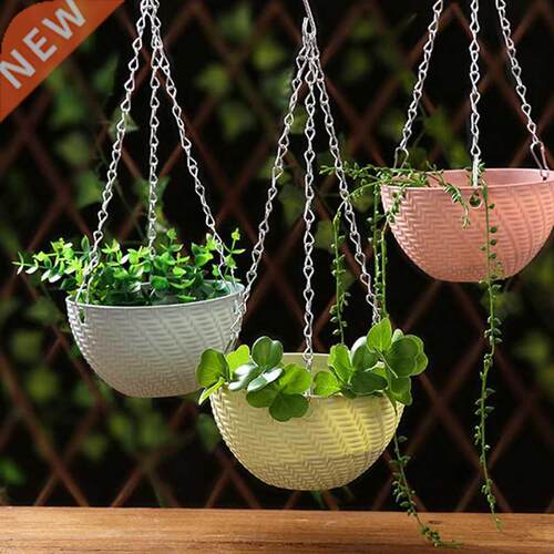 Resin Hanging Plant Pots Basket Plant Hang Plant Flower Pot
