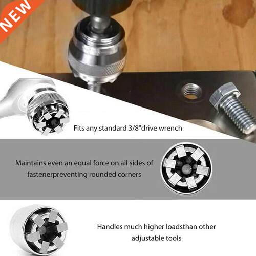 Universal Ratchet Wrench Socket Spanner Sleeve Stainless