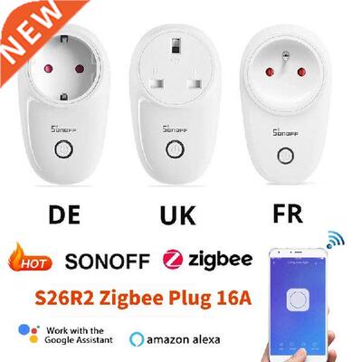 SONOFF S26R2 Zigbee Plug 16A EU Wifi Smart Home Socket