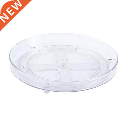 Kitchen orage Rack Thickening PET Transparent 360 ° Rota