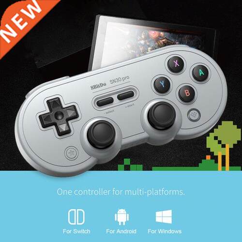 8bitdo SN30 Pro Wireless Controller 6-Axis Bluetooth-compat