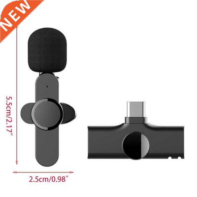 Live Broadcast Mic Type C Wireless Microphone System USB C V