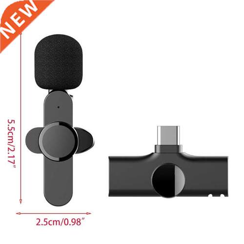 Live Broadcast Mic Type C Wireless Microphone System USB C V
